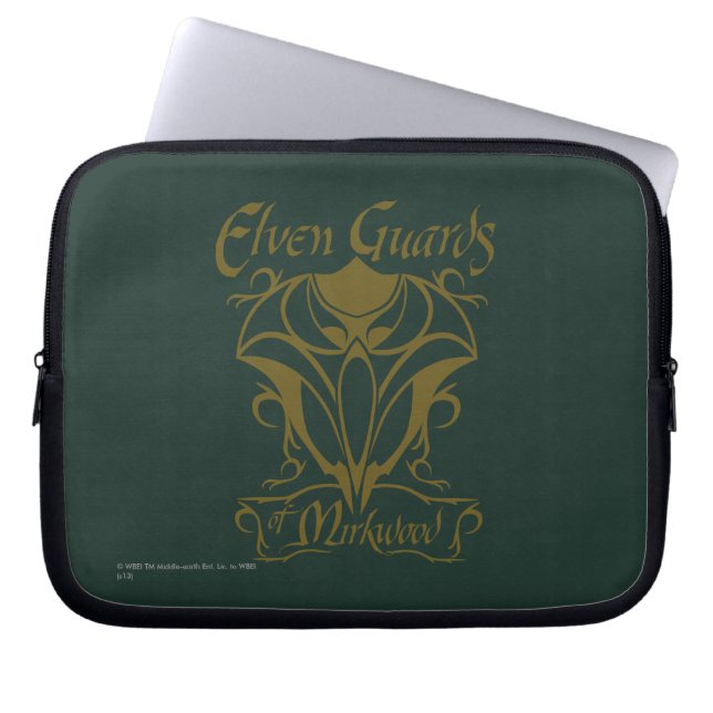Elven Guards of Mirkwood Name Laptop Sleeve (Front)