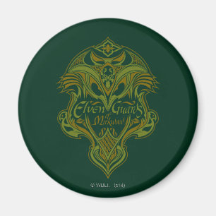 Elven Guards of Mirkwood Shield Icon Magnet