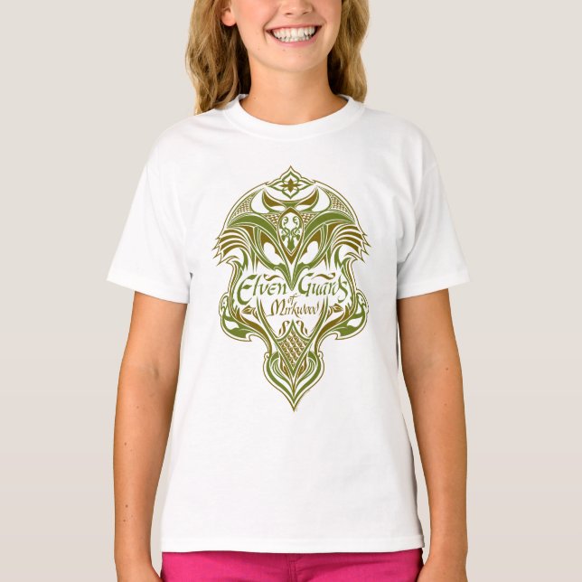 Elven Guards of Mirkwood Shield Icon T-Shirt (Front)