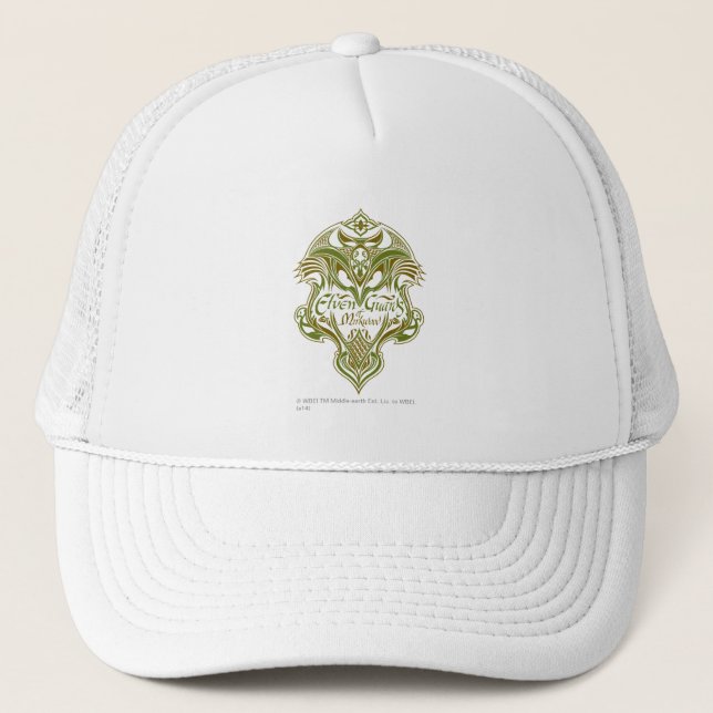 Elven Guards of Mirkwood Shield Icon Trucker Hat (Front)