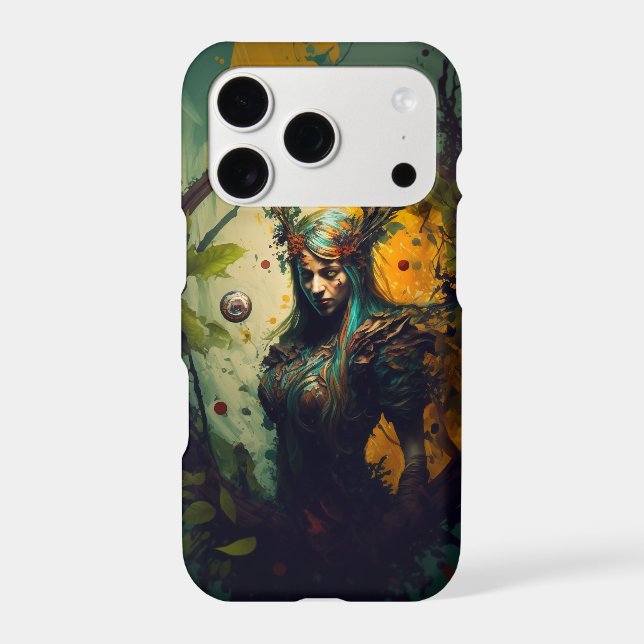 Elven Ranger Fantasy iPhone Case | D&D Gift (Back)