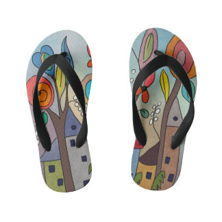 Elven village kid's jandals
