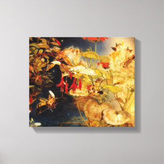 "Elves and Fairies, A Midsummer Night’s Dream" Canvas Print