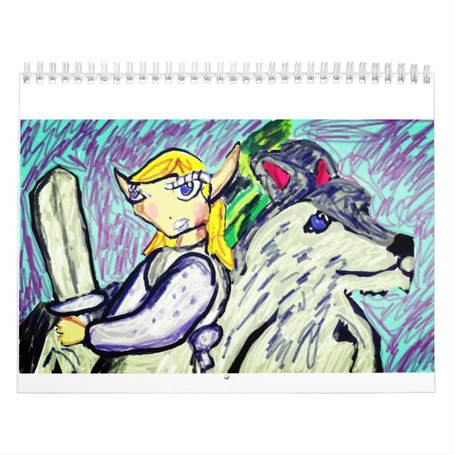 Elves art calendar (Cover)