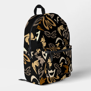 Elves, Butterflies and Masks 2 Printed Backpack