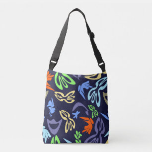 Elves, Butterflies and Masks 4 Crossbody Bag