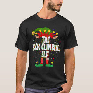 Elves Group The Rock Climbing Elf Christmas T-Shirt
