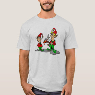 elves painting aeroplane T-Shirt