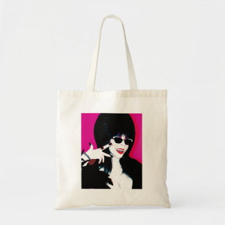 Elvira popart 1 tote bag