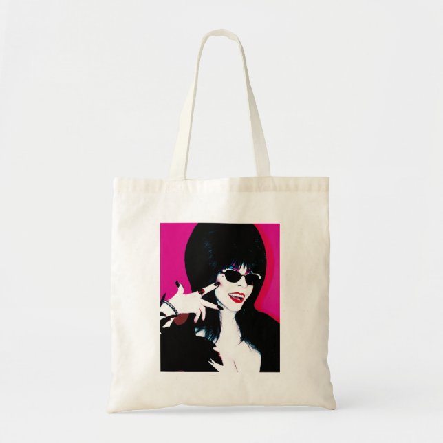 Elvira popart 1 tote bag (Front)