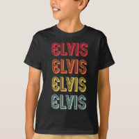ELVIS Name Personalised Funny Retro Vintage Birthd