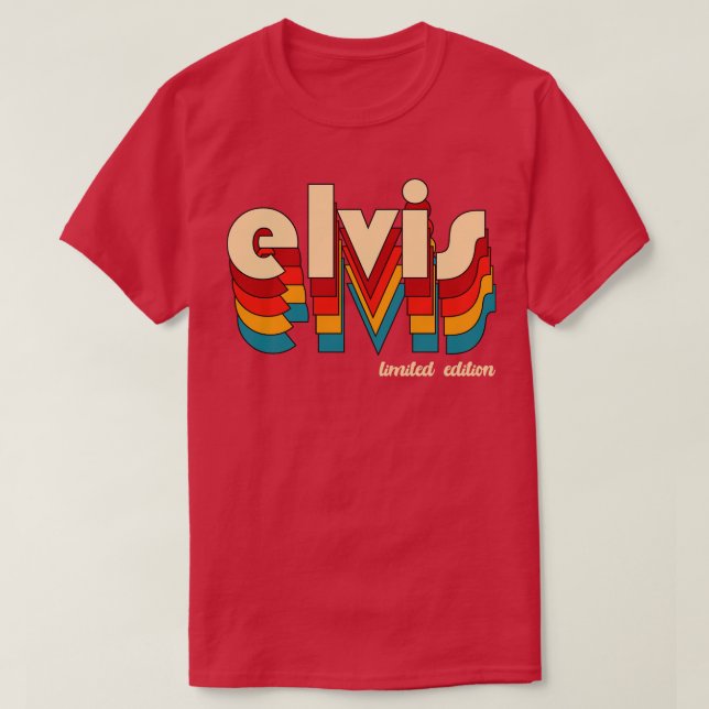 Elvis name T-Shirt (Design Front)