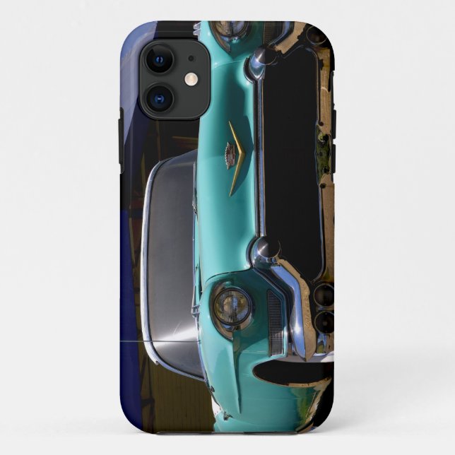 Elvis Presley's Green Cadillac Convertible in Case-Mate iPhone Case (Back)