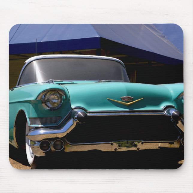 Elvis Presley's Green Cadillac Convertible in Mouse Pad (Front)