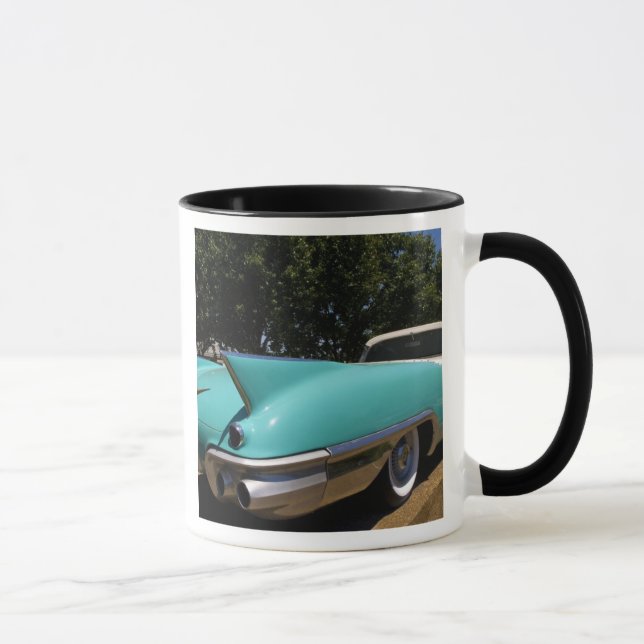 Elvis Presley's Green Cadillac Convertible in Mug (Right)