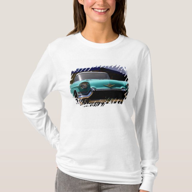 Elvis Presley's Green Cadillac Convertible in T-Shirt (Front)