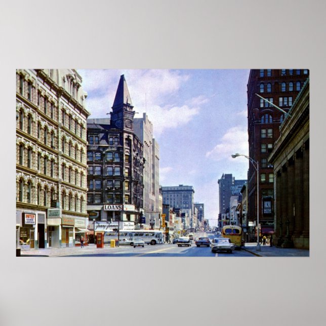 Elwood Building 1955 Poster (Front)