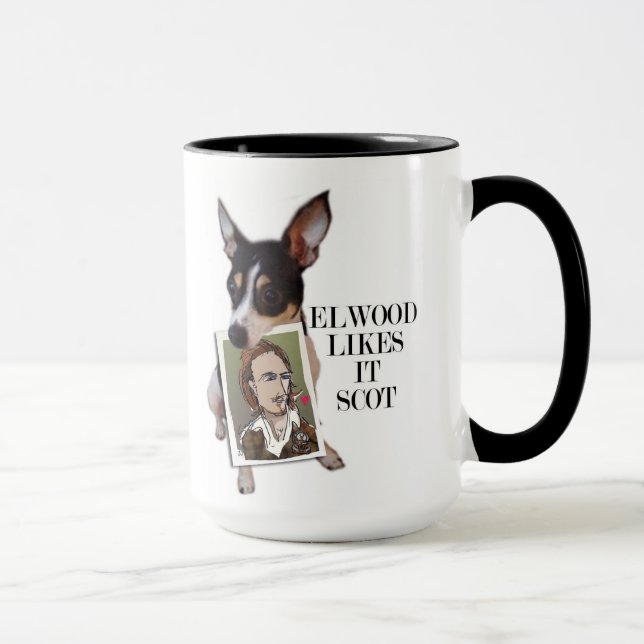 Elwood Likes It Scot Mug (Right)