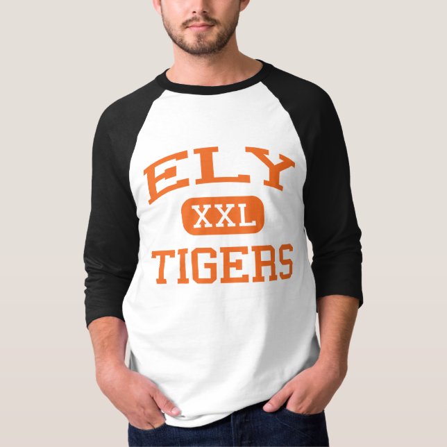 Ely - Tigers - High School - Pompano Beach Florida T-Shirt (Front)