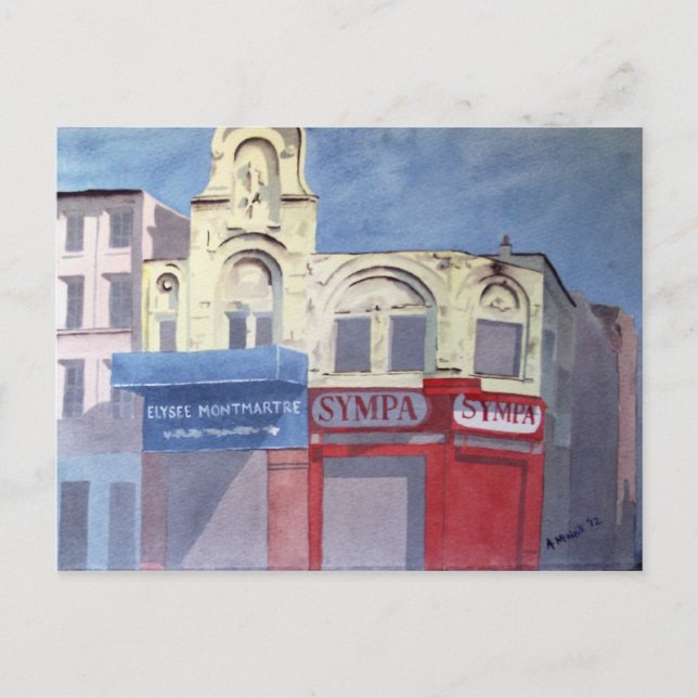 Elysee Montmartre postcard (Front)