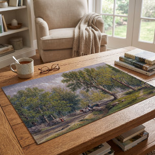 Elysian Fields Hoboken NJ 1874 Vintage Landscape Jigsaw Puzzle