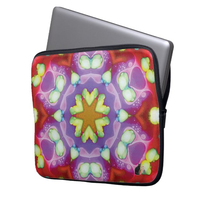 Elysium Kaleidoscope Laptop Sleeve (Front Left)