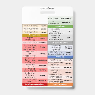 EM Reference Card ID Badge