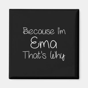 Ema Funny Personalised Birthday Women Name Gift Id Magnet