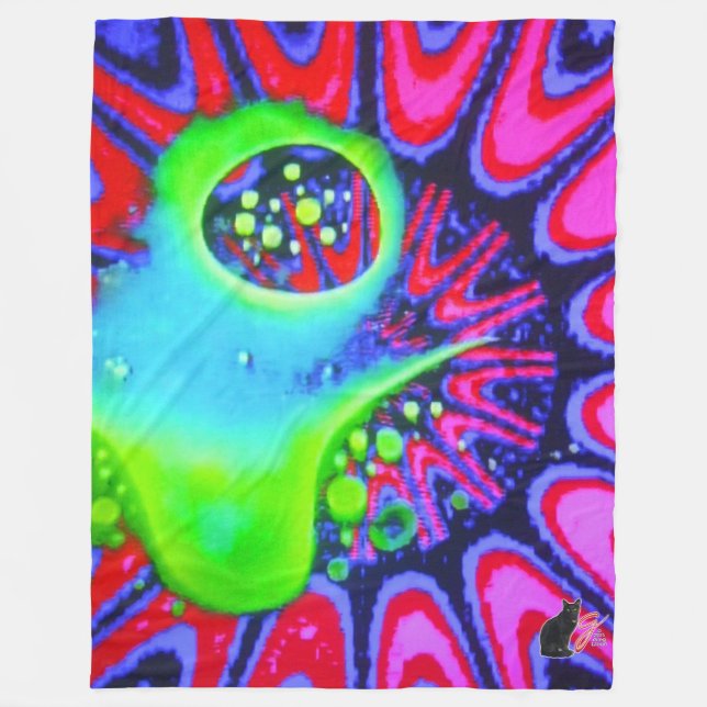 Emanation Muse Fleece Blanket (Front)