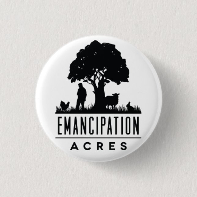 Emancipation Acres Button (Front)