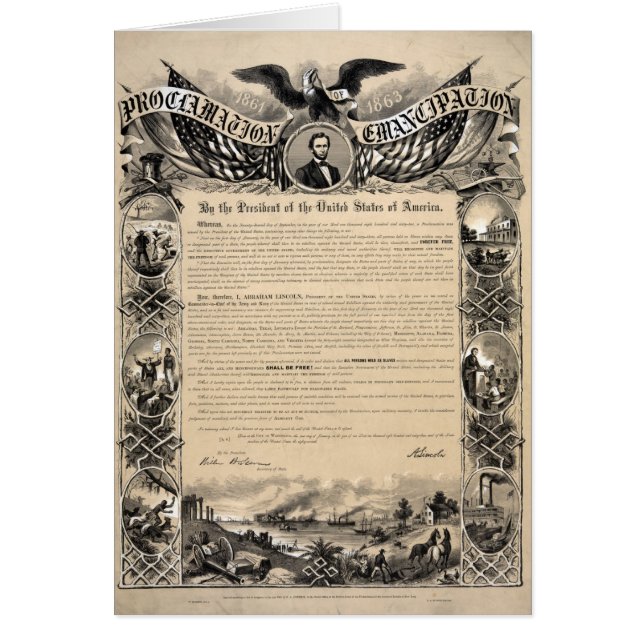 Emancipation Proclamation Print (Front)