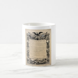 Emancipation Proclamation Print Coffee Mug