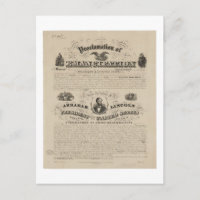 Emancipation Proclamation Reprint from A. Kidder