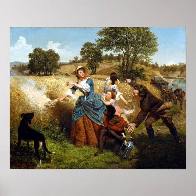 Emanuel Gottlieb Leutze Mrs. Schuyler Poster (Front)