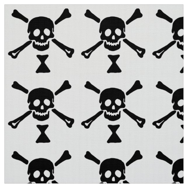 Emanuel Wynne Pirate Flag Jolly Roger Fabric (Swatch)