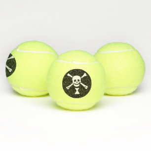 Emanuel Wynne Pirate Flag Jolly Roger Tennis Balls