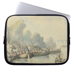 Embarkation at Southampton on 20th June after Lord Laptop Sleeve