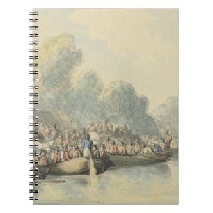 Embarkation at Southampton on 20th June after Lord Spiral Notebook