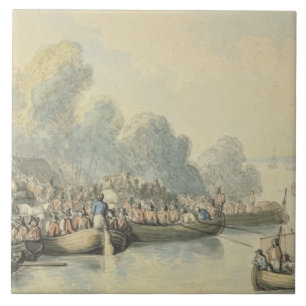 Embarkation at Southampton on 20th June after Lord Tile