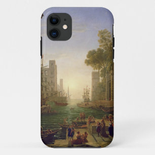 Embarkation of St. Paula Romana at Ostia, 1637-39 iPhone 11 Case