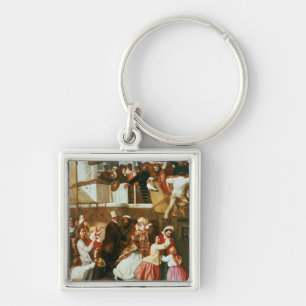 Embarkation Scene Key Ring