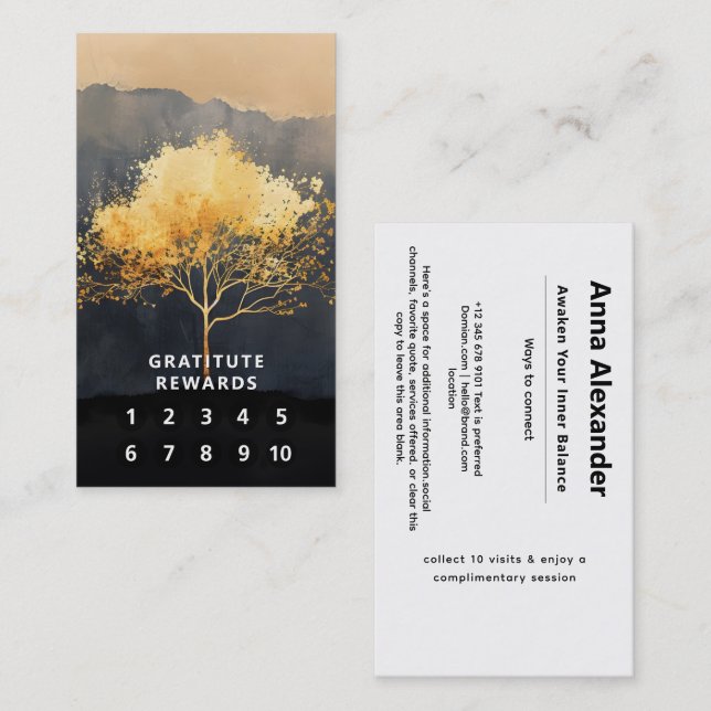 Ember Canopy | Minimal Design Business Card (Front/Back)