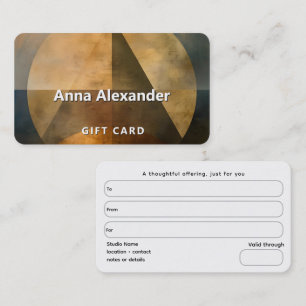 Ember Canopy Minimal Design Business Card