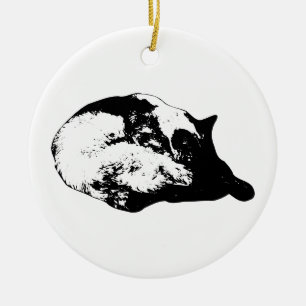 ember-corner warmth ceramic tree decoration