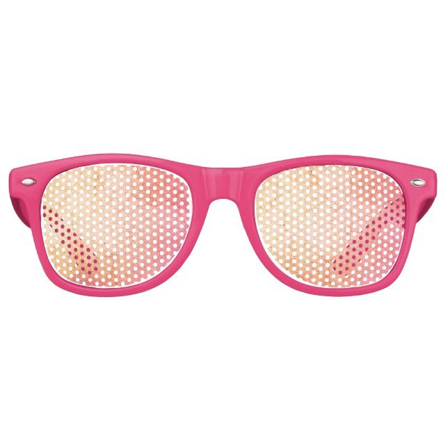 Ember Glow  Retro Sunglasses (Front)
