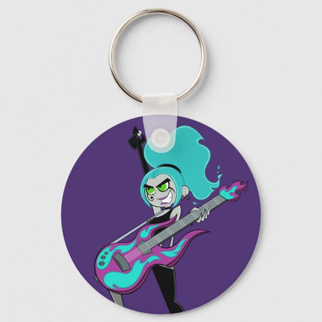 Ember McLain ROCK ON Key Ring (Front)
