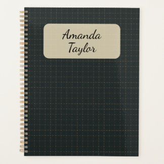 Ember Night Mosaic Personalized Planner - Standard