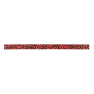 Ember Pulse Ribbon Satin Ribbon