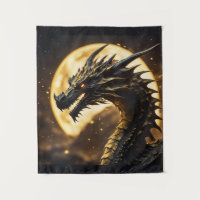 Ember The Dragon Wall Hanging Bedroom Decor