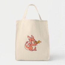 Ember Warm Jazz Natural Grocery Tote